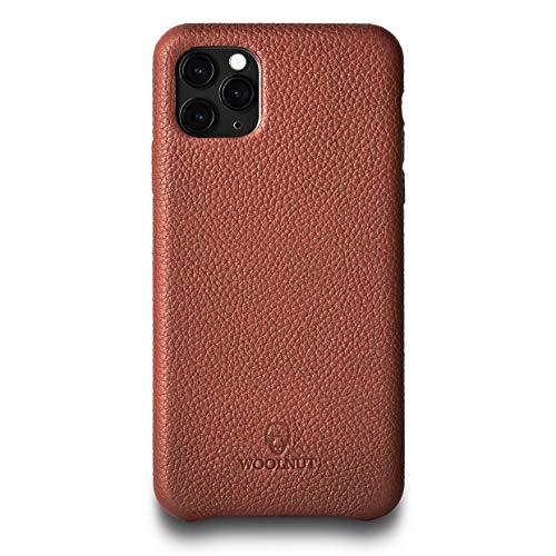 Woolnut Leder Hülle Case für iPhone 11 Pro Max - Cognac von Woolnut