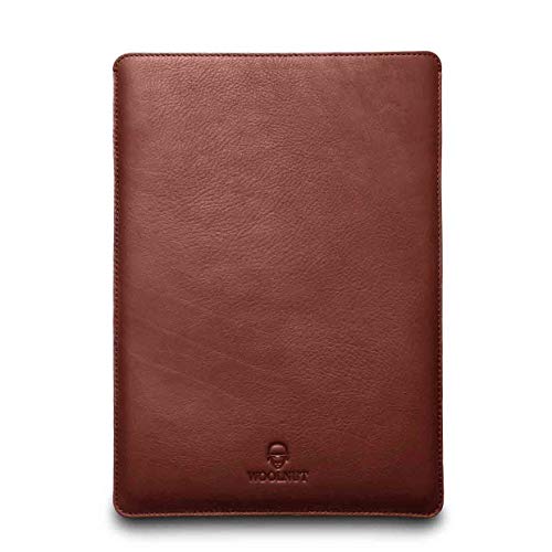 Woolnut Leder Sleeve Case Hülle Tasche für MacBook Pro 15 Zoll - Cognac Braun von Woolnut