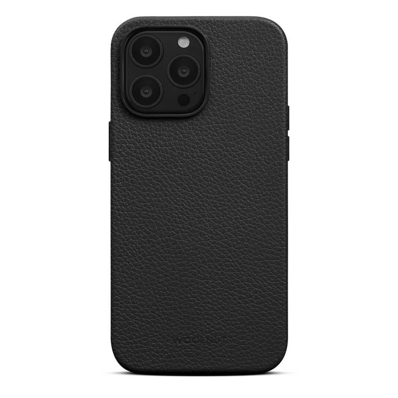 Woolnut Ledercase für iPhone 14 Pro Max, schwarz von Woolnut