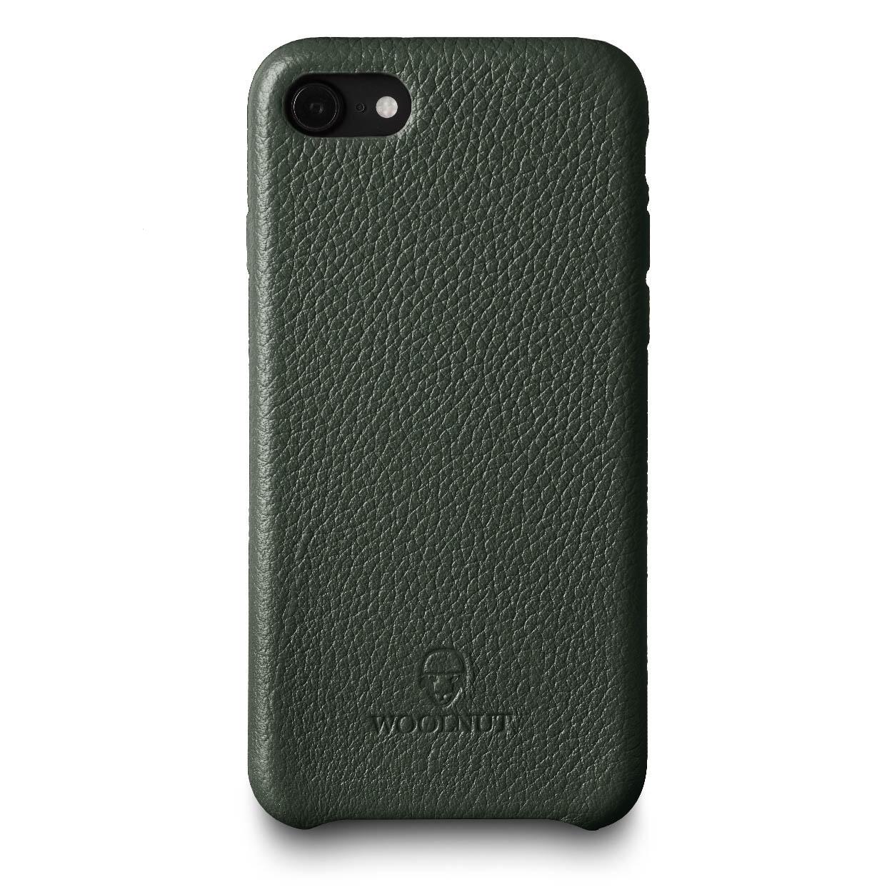 Woolnut Ledercase für iPhone SE (2. & 3. Gen) grün von Woolnut