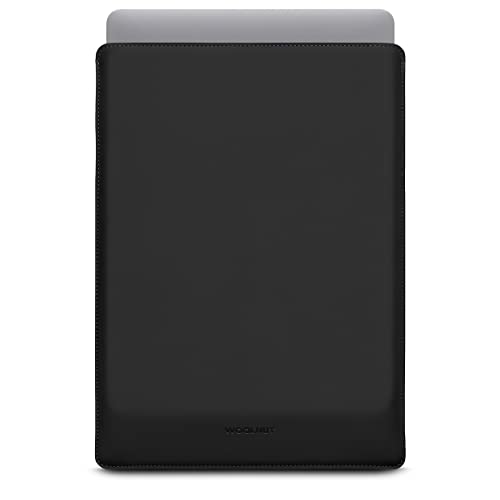 Woolnut Matte PU Sleeve Case Hülle Tasche für MacBook Pro 16 Zoll - Schwarz von Woolnut