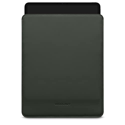 WOOLNUT Matte PU Sleeve Case Hülle Tasche für iPad Pro 12,9 Zoll - Grün von Woolnut