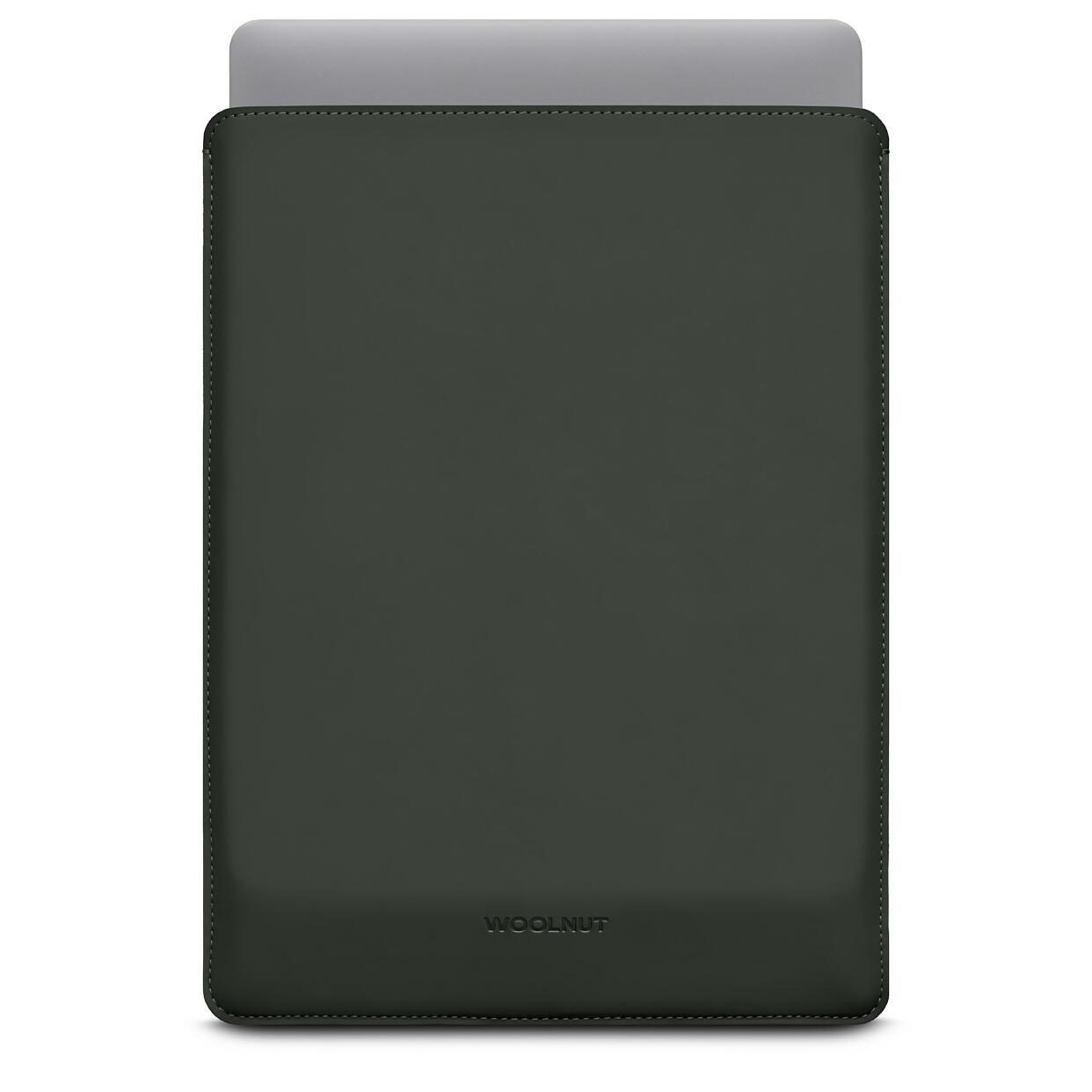 Woolnut beschichtete Hülle für MacBook Pro 14", grün von Woolnut