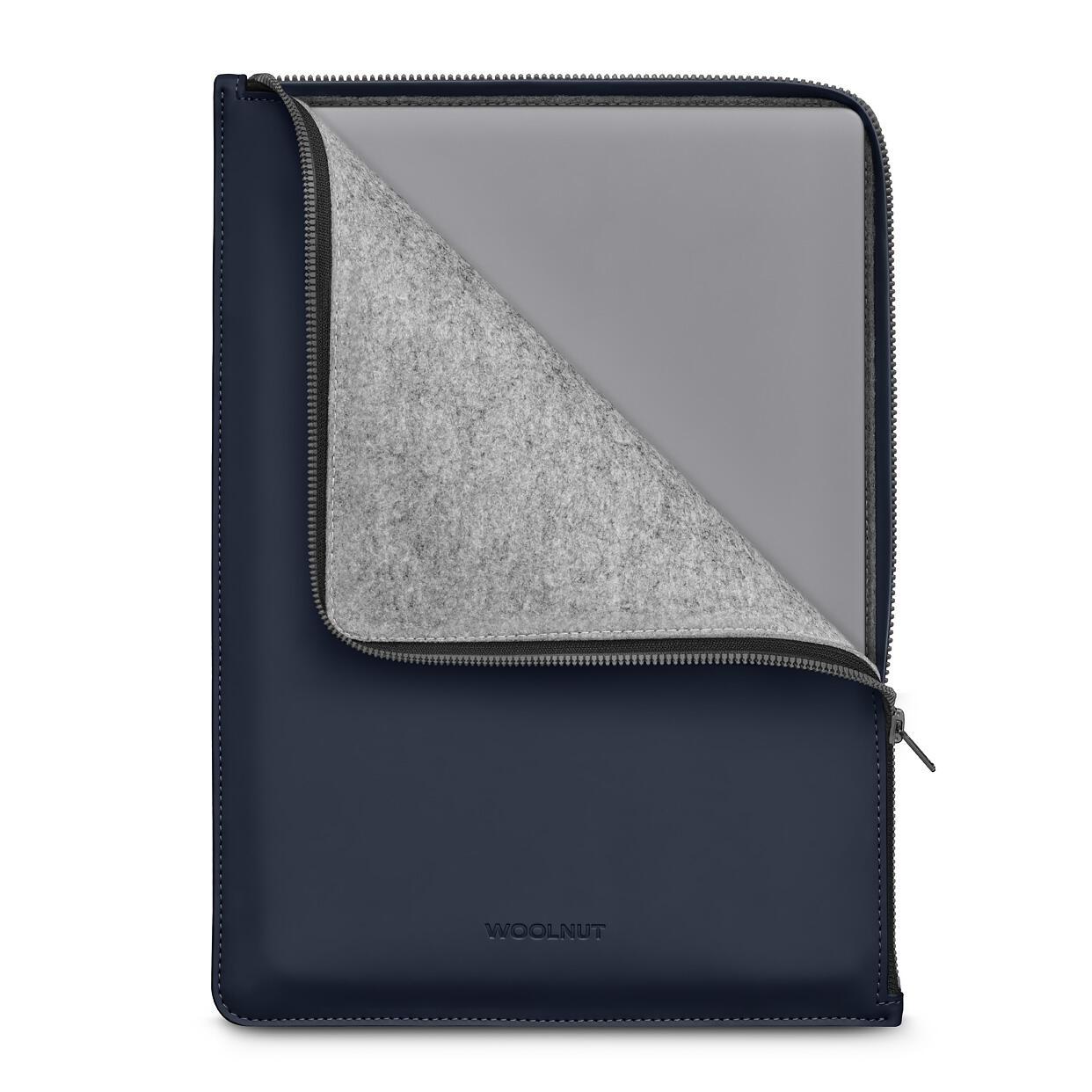 Woolnut beschichtetes Folio für MacBook Pro 14", blau von Woolnut
