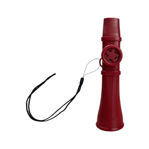 2025 Neu Kazoo für Kinder Erwachsene, Einfach zu spielendes Kazoo für Erwachsene und Kinder, Wiederverwendbare Gitarrenkazoos für Ukulele, Violine, Klavier, Keyboard, Leicht zu erlernende (Rot) von Woranb