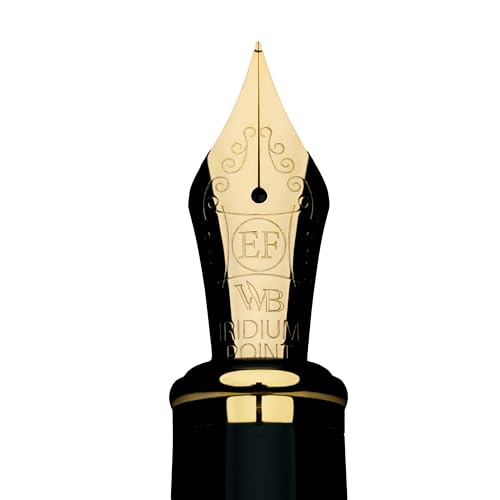 Wordsworth & Black Majesti Ersatzspitze – extra feine Feder – Gold, 1 Papierbox von Wordsworth & Black