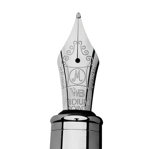Wordsworth & Black Primori SPARE NIB - Silber Mittlere Feder - 1pc Papierbox Verpackung von Wordsworth & Black