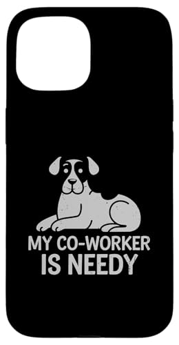 My Co-Worker Is Needy Dog Funny Work From Home Online Job Hülle für iPhone 15 My Co-Worker Is Needy Dog Funny Work From Home Online Job Hülle für iPhone 15 von Work From Home Vibes