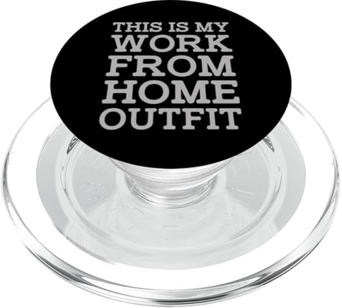 This Is My Work From Home Outfit Funny Home-Based Worker PopSockets PopGrip für MagSafe This Is My Work From Home Outfit Funny Home-Based Worker PopSockets PopGrip für MagSafe von Work From Home Vibes