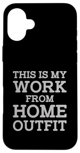 This Is My Work From Home Outfit Online Job Employer Humor Hülle für iPhone 16 Plus This Is My Work From Home Outfit Online Job Employer Humor Hülle für iPhone 16 Plus von Work From Home Vibes