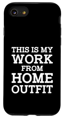 This Is My Work From Home Outfit Sarcastic Humor Remote Work Hülle für iPhone SE (2020) / 7 / 8 von Work From Home Vibes