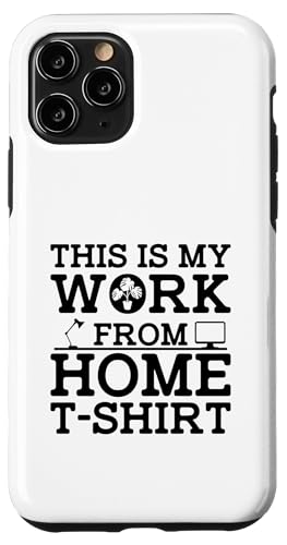 This Is My Work From Home T-Shirt Remote Work Novelty Hülle für iPhone 11 Pro This Is My Work From Home T-Shirt Remote Work Novelty Hülle für iPhone 11 Pro von Work From Home Vibes
