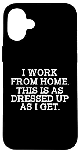 Work From Home Funny Home-Based Worker Cool Humor Novelty Hülle für iPhone 16 Plus Work From Home Funny Home-Based Worker Cool Humor Novelty Hülle für iPhone 16 Plus von Work From Home Vibes