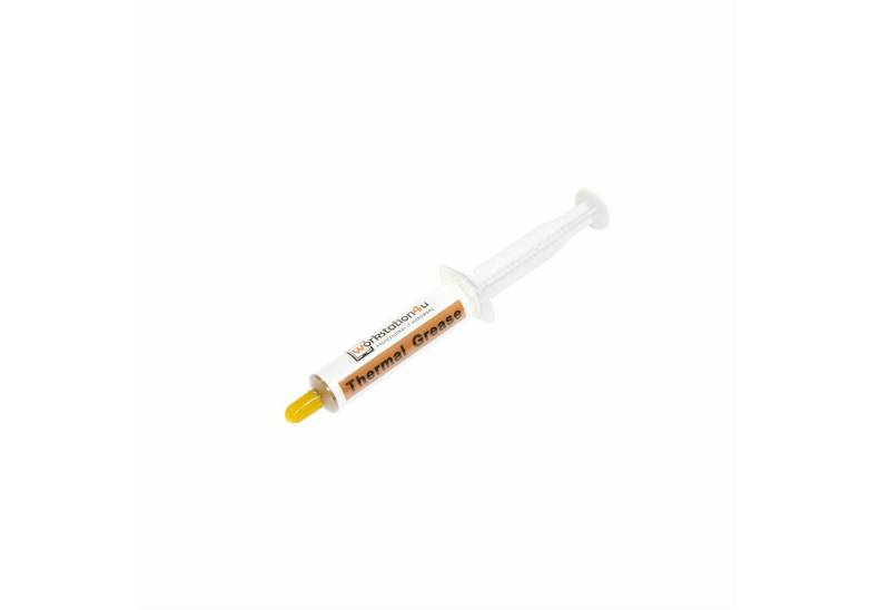 Workstation4u Wärmeleitpaste Hochleistungs-Wärmeleitpaste HY610, Gold, 10g in praktischer Spritze von Workstation4u