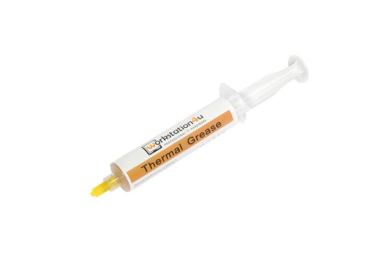 Workstation4u Wärmeleitpaste Hochleistungs-Wärmeleitpaste HY610, Gold, 25g in praktischer Spritze von Workstation4u