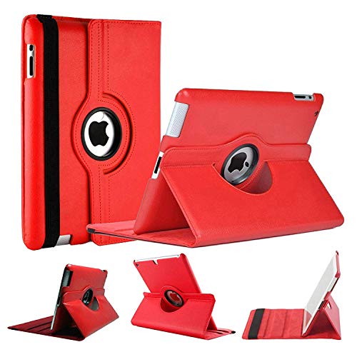 World Biz [BrieftaschenHülle] Stoßfeste PULederSchutzhülle um 360° drehbare Schutzhülle mit klappbarer Standfunktion für iPad Air 3. Generation 10.5 (2019) und iPad Pro 10.5 (2017), Apple iPad Pro von World Biz