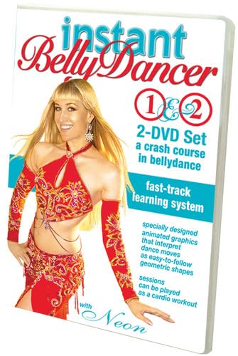 Instant Bellydancer! A Crash Course in Belly Dance, with Neon (TWO-DVD SET): Beginner bellydance classes, Learn belly dance, Belly dance how-to instruction [DVD] [NTSC] von World Dance New York