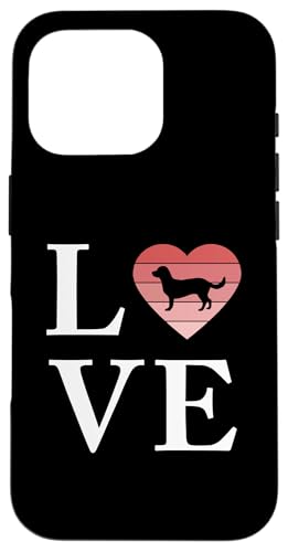 Hund Alpine Dachsbracke Wort Liebe Typografie Retro Hülle für iPhone 16 Pro Hund Alpine Dachsbracke Wort Liebe Typografie Retro Hülle für iPhone 16 Pro von World Dogs Retro Vintage Typography Love