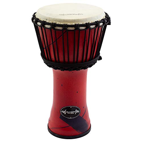 World Rhythm MDJ001-RD 8" Seil gestimmte Djembe-Trommel - Orangefarbene Afrikanische Synthetic Handtrommel MDJ001-RD World Rhythm MDJ001-RD 8" Seil gestimmte Djembe-Trommel - Orangefarbene Afrikanische Synthetic Handtrommel MDJ001-RD von World Rhythm