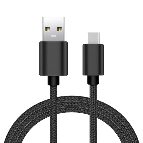 World biz USB C Ladekabel, 3M USB auf USB C Kabel, geflochtenes USB A auf USB C Handy-Ladekabel für iPhone 15 (Standardladung), Samsung S22/S21, Hua-wei, Pixel, i-Pad, Switch, mehr (schwarz) von World biz