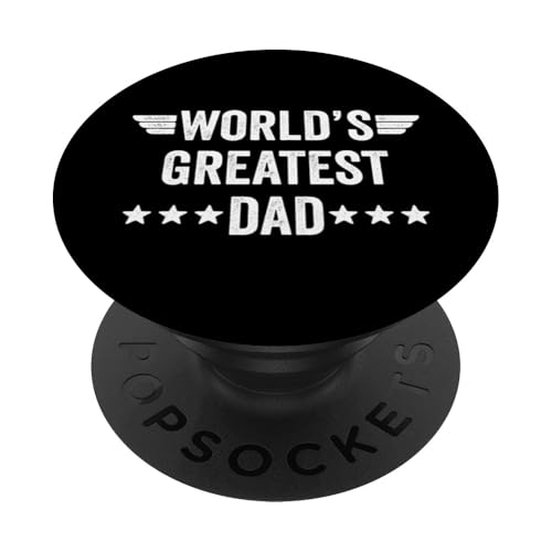 World's Greatest Dad PopSockets Klebender PopGrip World's Greatest Dad PopSockets Klebender PopGrip von World's Greatest Dad