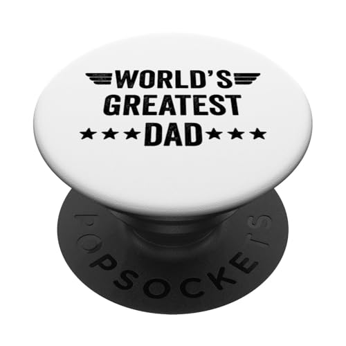 World's Greatest Dad PopSockets Klebender PopGrip World's Greatest Dad PopSockets Klebender PopGrip von World's Greatest Dad