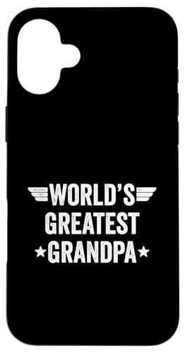World's Greatest Grandpa Hülle für iPhone 16 Plus von World's Greatest Dad