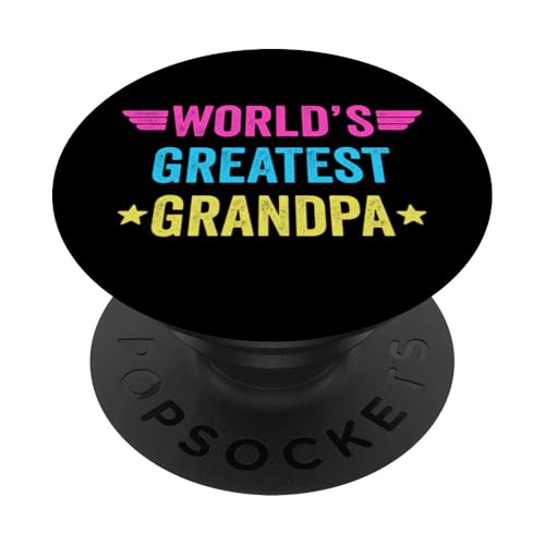 World's Greatest Grandpa PopSockets Klebender PopGrip World's Greatest Grandpa PopSockets Klebender PopGrip von World's Greatest Dad