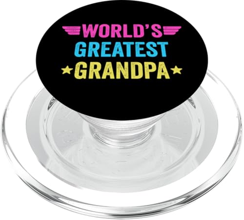 World's Greatest Grandpa PopSockets PopGrip für MagSafe World's Greatest Grandpa PopSockets PopGrip für MagSafe von World's Greatest Dad
