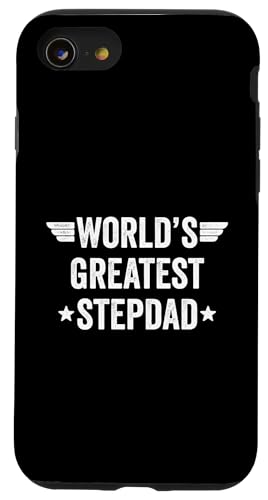 World's Greatest Stepfather Hülle für iPhone SE (2020) / 7 / 8 von World's Greatest Dad