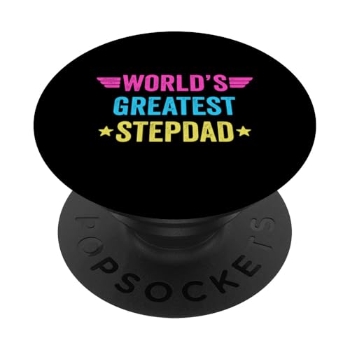 World's Greatest Stepfather PopSockets Klebender PopGrip World's Greatest Stepfather PopSockets Klebender PopGrip von World's Greatest Dad