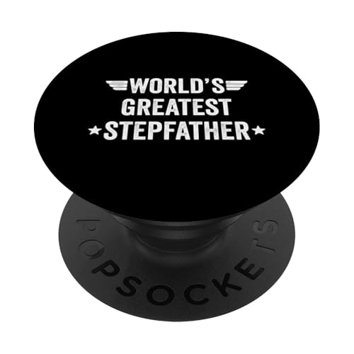 World's Greatest Stepfather PopSockets Klebender PopGrip World's Greatest Stepfather PopSockets Klebender PopGrip von World's Greatest Dad