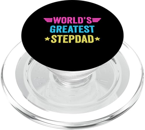 World's Greatest Stepfather PopSockets PopGrip für MagSafe World's Greatest Stepfather PopSockets PopGrip für MagSafe von World's Greatest Dad