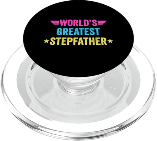 World's Greatest Stepfather PopSockets PopGrip für MagSafe World's Greatest Stepfather PopSockets PopGrip für MagSafe von World's Greatest Dad