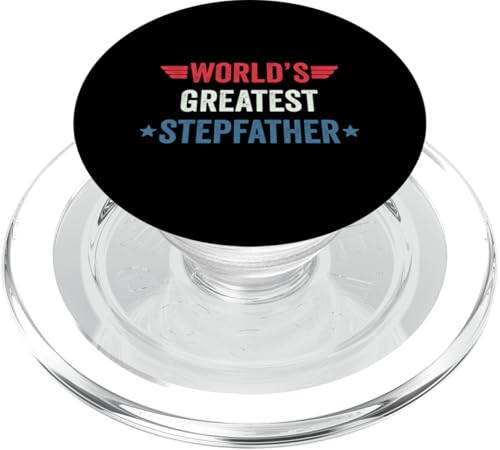 World's Greatest Stepfather PopSockets PopGrip für MagSafe World's Greatest Stepfather PopSockets PopGrip für MagSafe von World's Greatest Dad