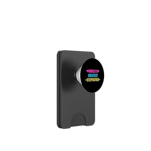 World's Greatest Stepfather PopSockets PopWallet für MagSafe World's Greatest Stepfather PopSockets PopWallet für MagSafe von World's Greatest Dad