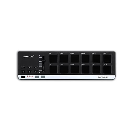 Worlde Easypad - Midi kontroller mit USB und 12 berührungssensitiv Pads Worlde Easypad - Midi kontroller mit USB und 12 berührungssensitiv Pads von WorldE