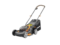 WORX WG743E – Akku-Rasenmäher – 20 V – Schnittbreite: 40 cm. - inkl. 2 x 4 Ah Akkus und Ladegerät von Worx