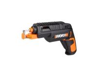 WORX WX255, Elektrischer Schraubendreher, Pistolengriff, 1/4, Schwarz, Orange, 230 RPM, Akku von Worx