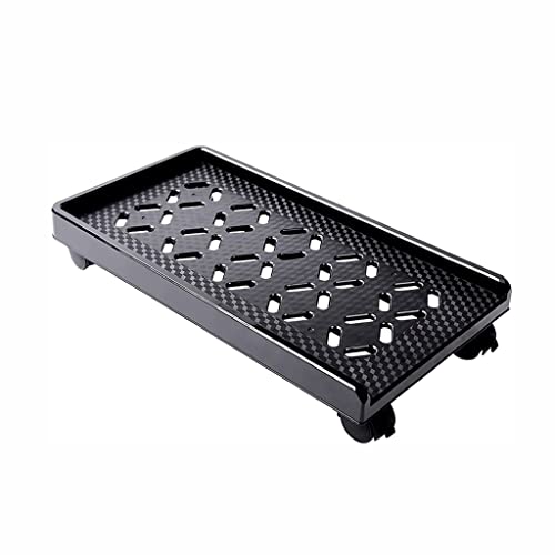 WouND Mobiler CPU-Rack Computerturmständer, mobiler CPU-Halter mit 4 Lenkrollen, passend für die meisten Computertürme von WouND