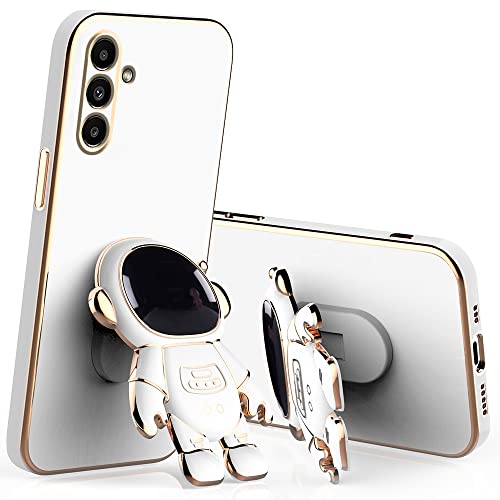 Kompatibel mit Gabb Phone 4 Pro Hülle mit Beschichtung, kreativer Astronauten-Cartoon-Halterung, Rosa, für Gabb Phone 4 Pro, Silikon, stoßfest, Ständer, weiches TPU, schlanke Schutzhülle, Weiß Kompatibel mit Gabb Phone 4 Pro Hülle mit Beschichtung, kreativer Astronauten-Cartoon-Halterung, Rosa, für Gabb Phone 4 Pro, Silikon, stoßfest, Ständer, weiches TPU, schlanke Schutzhülle, Weiß von Wousunly