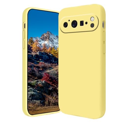 Schutzhülle für Google Pixel 9 Pro XL, ultradünn, Schutzhülle für Google Pixel 9 Pro XL, stoßfest, weich, Rundumschutz, Gelb Schutzhülle für Google Pixel 9 Pro XL, ultradünn, Schutzhülle für Google Pixel 9 Pro XL, stoßfest, weich, Rundumschutz, Gelb von Wousunly