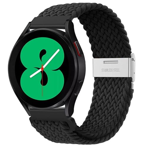 20mm uhr Armbänder für Samsung Galaxy Watch 4/5/Pro Armband 45mm 44mm 40mm/Classic 46mm 42mm/3 41mm/Active 2,Dehnbares Geflochtenes Band Kompatibel mit Amazfit GTS 2/mini/3/bip/U Garmin vivoactive 3 20mm uhr Armbänder für Samsung Galaxy Watch 4/5/Pro Armband 45mm 44mm 40mm/Classic 46mm 42mm/3 41mm/Active 2,Dehnbares Geflochtenes Band Kompatibel mit Amazfit GTS 2/mini/3/bip/U Garmin vivoactive 3 von Wowstrap