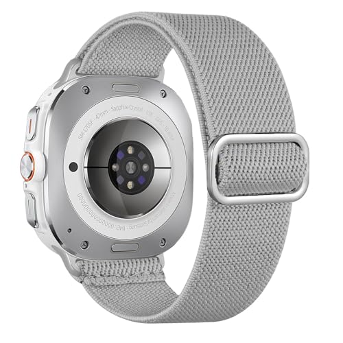 Elastisches Armband für Samsung Galaxy Watch Ultra Armband 47mm Herren/Damen,Atmungsaktiv Weich Nylon Band für Samsung Watch Ultra 47mm,Armbänder Ersatzarmband Elastisches Armband für Samsung Galaxy Watch Ultra Armband 47mm Herren/Damen,Atmungsaktiv Weich Nylon Band für Samsung Watch Ultra 47mm,Armbänder Ersatzarmband von Wowstrap