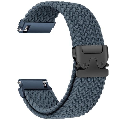 Geflochtenes Armband für Garmin Venu 3 2/Forerunner 255 265/Vivoactive 4 Damen/Herren,Uhrenarmband 22mm Nylon Band für Samsung Galaxy Watch 3 45mm/Gear S3 Frontier,für Amazfit Balance/GTR 3/GTR 3 PRO Geflochtenes Armband für Garmin Venu 3 2/Forerunner 255 265/Vivoactive 4 Damen/Herren,Uhrenarmband 22mm Nylon Band für Samsung Galaxy Watch 3 45mm/Gear S3 Frontier,für Amazfit Balance/GTR 3/GTR 3 PRO von Wowstrap