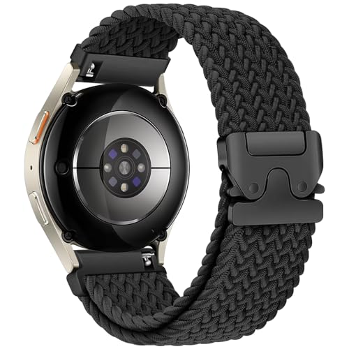 Geflochtenes Armband für Samsung Galaxy Watch 7/6/5/4 40mm 44mm/Watch 4 6 Classic 47mm 43mm 46mm 42mm/5 Pro 45mm/3 41mm/FE/Active 2 Damen/Herren,Uhrenarmband 20mm Nylon Band für Garmin Vivoactive 5/3 Geflochtenes Armband für Samsung Galaxy Watch 7/6/5/4 40mm 44mm/Watch 4 6 Classic 47mm 43mm 46mm 42mm/5 Pro 45mm/3 41mm/FE/Active 2 Damen/Herren,Uhrenarmband 20mm Nylon Band für Garmin Vivoactive 5/3 von Wowstrap