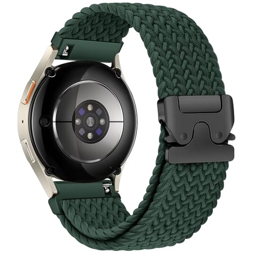 Geflochtenes Armband für Samsung Galaxy Watch 7/6/5/4 40mm 44mm/Watch 4 6 Classic 47mm 43mm 46mm 42mm/5 Pro 45mm/3 41mm/FE/Active 2 Damen/Herren,Uhrenarmband 20mm Nylon Band für Garmin Vivoactive 5/3 Geflochtenes Armband für Samsung Galaxy Watch 7/6/5/4 40mm 44mm/Watch 4 6 Classic 47mm 43mm 46mm 42mm/5 Pro 45mm/3 41mm/FE/Active 2 Damen/Herren,Uhrenarmband 20mm Nylon Band für Garmin Vivoactive 5/3 von Wowstrap