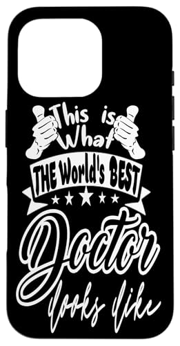 Hülle für iPhone 16 Pro Doktor So sieht der beste Arzt der Welt aus Hülle für iPhone 16 Pro Doktor So sieht der beste Arzt der Welt aus von Wowtastic!
