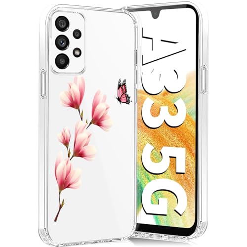 Woxidzyx Handyhülle für Samsung Galaxy A33 5G Hülle Soft Silikon TPU Blumen Galaxy A33 5G Hülle Schutzhülle Dünne Weiche Schmetterlings Muster Transparent Clear Hülle für Samsung A33 5G Case (a) Woxidzyx Handyhülle für Samsung Galaxy A33 5G Hülle Soft Silikon TPU Blumen Galaxy A33 5G Hülle Schutzhülle Dünne Weiche Schmetterlings Muster Transparent Clear Hülle für Samsung A33 5G Case (a) von Woxidzyx