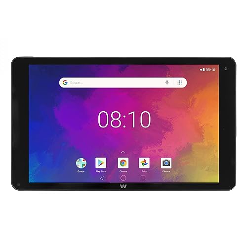 Woxter X-200 PRO Android Tablet 25,4 cm (10 Zoll), IPS, 3 GB RAM, Quad Core Cortex A53, 1,3 GHz, 64 Bit, HD, Mini HDMI, Android 9.0 Pie, Bluetooth, WLAN, 64 GB+Micro-SD schwarz von Woxter